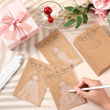 30 Sets Guess The Dress Bridal Shower Games For Guests Wedding Shower Games Cards Water Soluble Pencils With Fun Heart Wooden Clip And 1 String Rope Wedding Party Supplies Games Ideas
