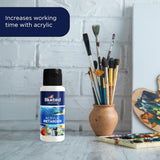 BLUEBIRD Acrylic Paint Retarder 3.4 Fl. Oz. / 100 ML, Artist Colors Acrylic Retarder, Additive Medium