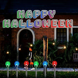 3 Pack Cracked Glass Ball Solar Garden Lights Color Changing Waterproof Pathway Decor