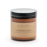 Pumpkin Latte Candle, Made With Soy Wax And Essential Oils, Warm Pumpkin Pie & Nutmeg Butter & Cinnamon Fragrance, 16 Oz.