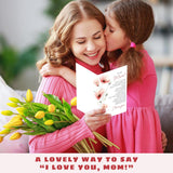 Mothers Day Cards For Mom From Daughter, Son, Kids, Daughter In Law - Mothers Card For Bonus Step Mom - Happy Religious Flowers 1St First Mother'S Day Cards - Single 5.3''X 8'' Folded Card