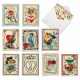 - 10 Boxed Valentine Note Cards With Envelopes - Loving, Heartfelt Assorted Greeting Cards For Valentine'S Day (4 X 5.12 Inch) - All Decked Out M2381Vdg-B1X10