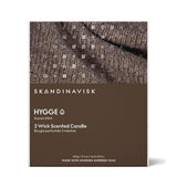 Hygge 'Cosiness' Scented Candle, Special Edition, Scent Notes: Black Tea And Mint Leaves, Dried Apples And Baked Cinnamon, Vegan Formula, 12.3 Oz.