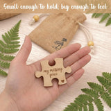 Couples Gift Wooden Puzzle With Card – Love Keepsake For Anniversary & Valentines Day, Gifts For Her, Gift For Wife, Girlfriend Gifts, Valentines Day Gifts For Him, Valentines Decor