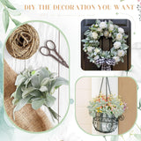 100 Pcs Artificial Flocked Lambs Ear Leaves Faux Greenery Stems Bulk Fake Flocked Oak Leaves Lambs Ear Leaf For Diy Wreath Wedding Flower Arrangement Table Decorations