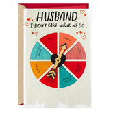 Hallmark Valentine's Day Card for Husband (What We Do Spinner)