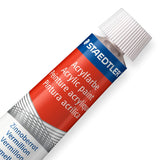 STAEDTLER 8500 C12 Karat Acrylic Paint Tube - Multi-Colour (Pack of 12)