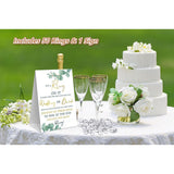 Eucalyptus Bridal Shower Theme Decorations,Put A Ring On It Game,Don'T Say Bride Games,Bridal Shower Games,Wedding Shower,Engagement Party Games(1 Sign And 50 Plastic Diamond Rings)-1