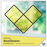 Gallery Glass, Sunflower Stained Glass 2 fl oz Brilliant Smooth Finish Paint, Perfect for Easy to Apply DIY Arts and Crafts, 20032