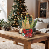 Christmas Pop Up Card With 13 Inch 3D Christmas Tree & Gift Box - Winter Greeting Card, Blank Note & Envelope Included, Holiday Gift For Women, Men, Kids Apuc03
