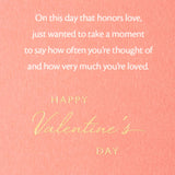 Hallmark Valentine's Day Card for Family (Marble Heart)
