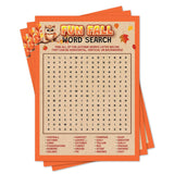 15 Fun Fall Word Search Game Cards- Fast & Easy For Family Thanksgiving, Friendsgiving, Church Party, Adults Or Kids, Supplies, Activity, Autumn Decorations