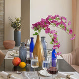 5Pcs Bougainvillea Artificial Flowers 41.34" Fuchsia Flowers Long Stem Silk Faux Branches Fake Vines For Wedding Party Home Garden Outdoor Indoor Decoration (Fuchsia)