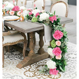 Pink Carnations Artificial Flowers 15Pcs Carnations Flowers Silk Flowers 21.25In Fake Flowers For Wedding Home Table Centerpieces Floral Arrangements(Hot Pink)