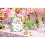 Mq-1-10: Jungle Dinosaur Baby Shower Game Sign With 50 Mini Clothespins For Gender Reveal Party Decorations