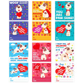 Valentines Day Cards For Kids 30Pcs Dog Exchange Cards With Envelopes For School Classroom Puppy Dog Valentines Day Gifts Card Party Favor Tags For Boys Girls Students Write To From