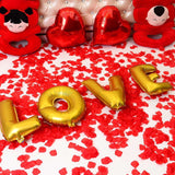 1000 Red Artificial Silk Rose Petals Flower Decoration For Valentine'S Day, Wedding, Anniversary Parties