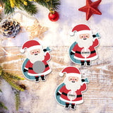 Scratch Off Game - 40 Funny Christmas Cards With Santa Shape For Adults, Xmas Holiday Party Activity