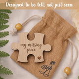 Couples Gift Wooden Puzzle With Card – Love Keepsake For Anniversary & Valentines Day, Gifts For Her, Gift For Wife, Girlfriend Gifts, Valentines Day Gifts For Him, Valentines Decor