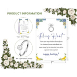 Blue Tiles And Lemons Ring Hunt Game, Find The Rings Bridal Shower Game With 30 Fake Rings, Modern Bridal Shower Decorations, Wedding Shower Or Bachelorette Party Supplies - 02