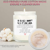 Candle Gifts For Her Him – Long Lasting Clean Burn Candle 9 Oz, Valentine Gifts For Girlfriend Boyfriend, Romantic Anniversary Wedding Birthday Gift For Women Men