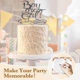 Pumpkin Baby Shower Games, Autumn Theme Baby Shower Game Cards For 25 Guests, Gender Reveal Party Decorations Favors, Fall Thanksgiving Baby Shower Party Ideas And Activities -06