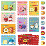 36 Pack Valentines Day Cards For Kids School – 4.7 X 3.2 In Funny Classroom Valentine Cards, 9 Cute Designs With Envelopes & Stickers For Boys, Girls & Teachers