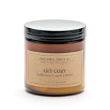 Get Cozy Candle, Made With Soy Wax And Essential Oils, Frankincense & Myrrh & Flannel Fragrance, 16 Oz.