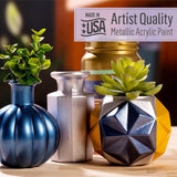FolkArt Paint, 8 oz, Metallic Rose Gold