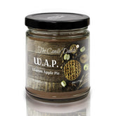 W.A.P. - Wap Warm Apple Pie Scented - Funny 6 Oz Jar Candle - 40 Hour Burn Time