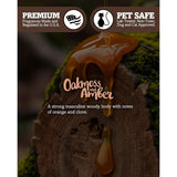Oakmoss & Amber Scented Natural Soy Candle, Essential Fragrance Oils, 100% Soy, Phthalate & Paraben Free, Clean Burning, 9 Oz.