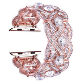 Bling Bands Compatible with Apple Watch Ultra Band 38mm 40mm 41mm 42mm 44mm 45mm 49mm Iwatch Series SE 9 8 7 6 5 4 3 2 1, Diamond Rhinestone