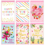 Mothers Day Cards Decorably Gold Foiled And Textured Happy Mothers Day Card Set With Floral Designs Gift Cards For Mom Wishes Printed Message Inside