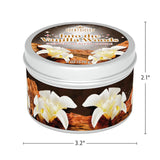 Scentsicles, Into The Vanilla Woods, 6 Oz Soy Blend Candle, 25 Hour Burn Time