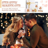 6 Pcs Valentines Day Couple Gifts You Are My Otter Half Cup Scented Candle Acrylic Desktop Stand Card And Box Wedding Anniversary Birthday Gifts For Couple