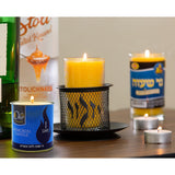 1 Day Yahrzeit Candle - 6 Pack - 24 Hour Kosher Yahrtzeit Memorial And Yom Kippur Candle In Tin Cup Holder