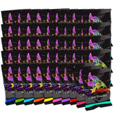 70G Color Powder Packs - Great For Summer Camp, Holi Powder, Color Run, Photo Shoot, Color War - 50 Pack - 10 Vibrant Rainbow Colors - Individual-Sized Bags - Non-Toxic, Gluten-Free