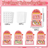 Valentines Cards For Kids School Classroom, 60 Pack Diy Candy Valentine Day Cards Set Gifts For Girls Boys, Love Jackpot Valentine'S Exchange Card Bulk For Kids (Candy Not Included)