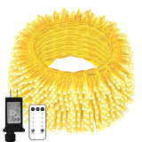 Led String Lights,800 Leds,80M/262Ft Warm White Christmas Lights Waterproof With Remote,Indoor Outdoor Clear Wire,8 Mode