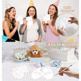 Pink Bow Baby Shower Games, Pink Guess Who Mommy Or Daddy Game For 30 Guests With Game Cards, Gender Reveal, Baby Shower Supplies & Decorations (Dv01)