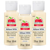 Apple Barrel Acrylic Paint, Antique White (Pack of 3) 2 oz, 20505EA