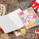 Emergency Jokes Valentines Day Card For Wife, Funny Valentine’S Day Gift For Girlfriend Her Women, What Do You Call A Valentine’S Gift That Doesn’T Arrive In Time