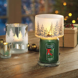Christmas Wreath Scented, Classic 22Oz Large Jar Single Wick Candle, Over 110 Hours Of Burn Time