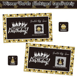 45 Pcs Happy Birthday Party Game Scratch Off Cards Birthday Games Tickets Including 4 Winner 40 Loser 1 Instruction Cards For Adults Birth Party Favors, 4.72 X 2.76 Inches