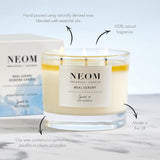 - Candle, 3 Wick | Lavender, Jasmine & Sandalwood | Scented Candles For Home | Luxury Aromatherapy Candles | Essential Oil Candles | Tranquil & Relax | Signature De-Stress Scent