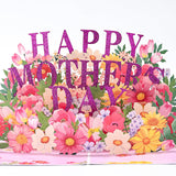 3D Mothers Day Card, Happy Mother'S Day Pop Up Cards, Mother'S Day Card With Envelope And Message Note, Recycled And Eco-Friendly