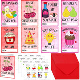 32 Pack Funny Valentines Cards Valentines Pun Greeting Cards With Envelopes And Stickers For Adults Valentine'S Day Classroom Exchange Gifts Party Favors