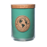 Recycled Candle, Winter Wonderland, 26 Oz. - Scents Of Pine, Spruce, & Fir - 100% Soy Wax, No Lead, Kraft Paper Label & Lid, Hand Poured, Made From Midwest Grown Soybeans