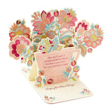 Hallmark Mahogany Mothers Day Pop Up Card for Mom (Flowers)