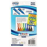 Paint Sticks, 0.14 Oz, Assorted Colors, Pack Of 8